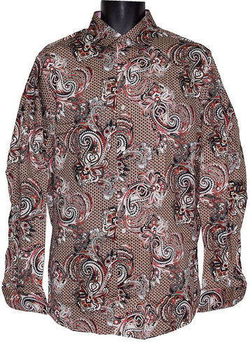 Philippe Exclusive Dress/Casal Shirt # PE105 Multi Combo