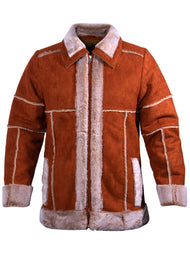 Prestige Faux Shearling # LP221 Brick
