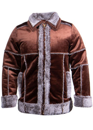 Prestige Faux Shearling # LP221 Brown