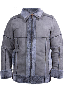 Prestige Faux Shearling # LP59 Charcoal