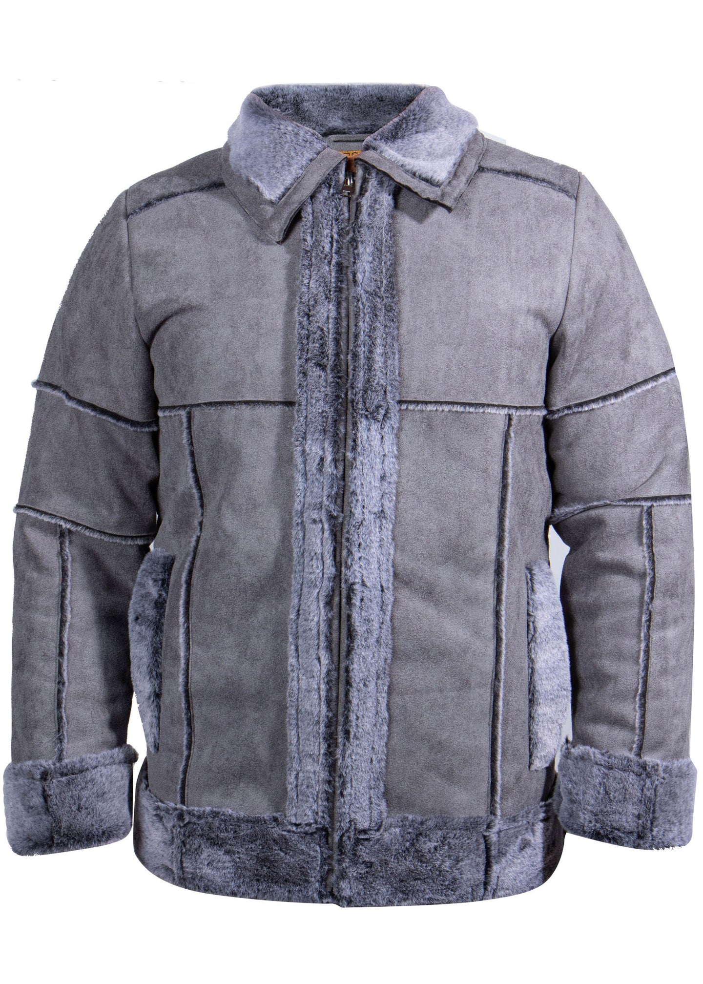 Prestige Faux Shearling # LP59 Charcoal