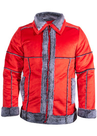 Prestige Faux Shearling # LP221 Red