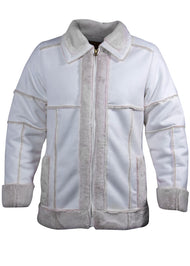Prestige Faux Shearling # LP221 White