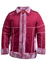 Prestige Faux Shearling # LP221 Wine