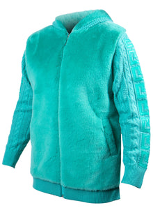 Load image into Gallery viewer, Prestige Faux Fur Sweater/Jacket # LP80 Mint
