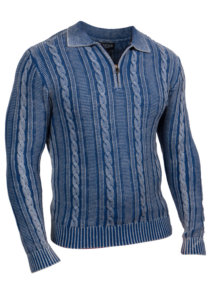 Prestige Sweater # LPC3 Denim