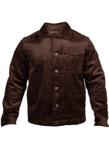 Load image into Gallery viewer, Prestige Corduroy Shirt/Pants Set # CSL555 Brown
