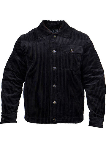 Prestige Corduroy Shirt/Pants Set # CSL555 Black