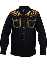 Load image into Gallery viewer, Prestige Denim Shirt/Pants Set # CSL570 Black
