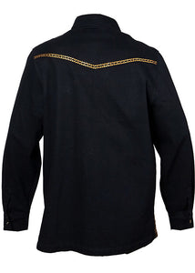Prestige Denim Shirt/Pants Set # CSL570 Black