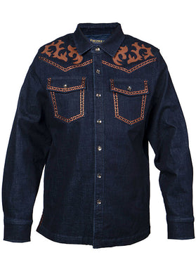 Prestige Denim Shirt/Pants Set # CSL570 Indigo