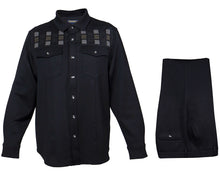 Load image into Gallery viewer, Prestige Soft Feel Shirt/Pants Set # CSL580 Black
