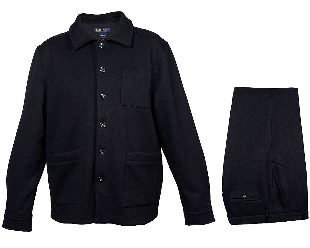 Prestige Ultra Suede Jacket/Pants Set # CSL585 Black