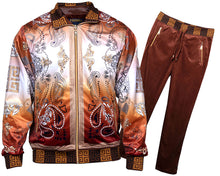 Load image into Gallery viewer, Prestige Jogger Set # JGS6708 Brown
