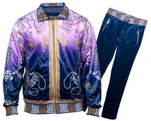 Load image into Gallery viewer, Prestige Jogger Set # JGS6708 Navy

