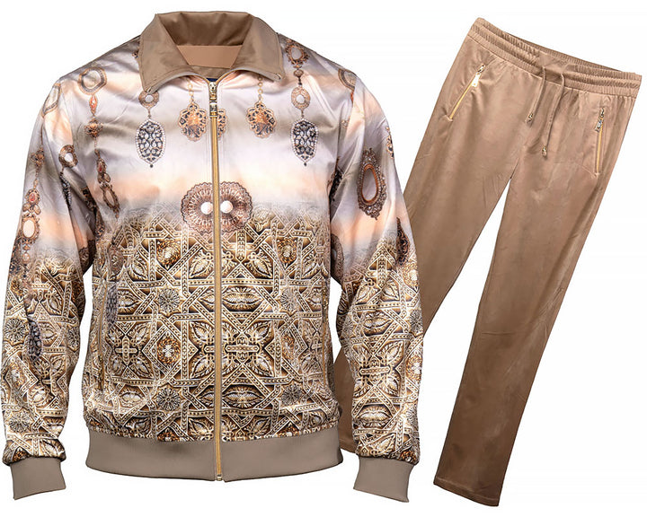Prestige Jogger Set # JGS6710 Sand