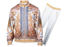 Load image into Gallery viewer, Prestige Jogger Set # JGS610 White
