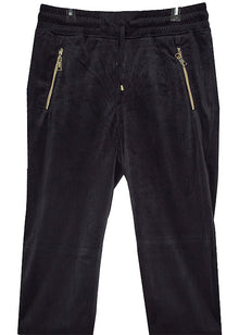 Load image into Gallery viewer, Prestige Velvet Jogger Set # JGS560 Black
