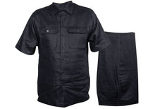 Load image into Gallery viewer, Prestige Linen Shirt/Pants Set # LP74 Black
