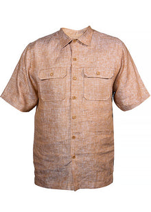 Load image into Gallery viewer, Prestige Linen Shirt/Pants Set # LP74 Khaki
