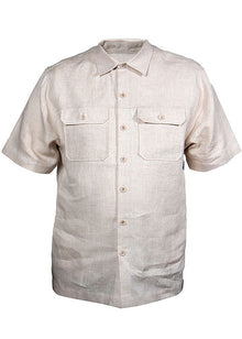 Load image into Gallery viewer, Prestige Linen Shirt/Pants Set # LP74 Oatmeal

