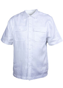 Load image into Gallery viewer, Prestige Linen Shirt/Pants Set # LP74 White
