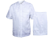Load image into Gallery viewer, Prestige Linen Shirt/Pants Set # LP74 White
