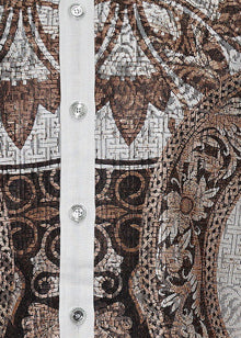 Load image into Gallery viewer, Prestige Linen Shirt/Pants Set # LUX460 White
