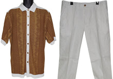 Load image into Gallery viewer, Prestige Linen Shirt/Pants Set # LUX510 White

