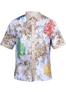 Load image into Gallery viewer, Prestige Linen Shirt/Pants Set # LP58 Oatmeal
