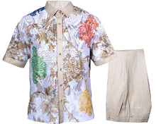Load image into Gallery viewer, Prestige Linen Shirt/Pants Set # LP58 Oatmeal
