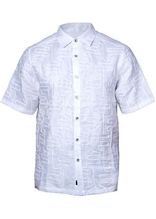 Load image into Gallery viewer, Prestige Linen Shirt/Pants Set # LP66 White
