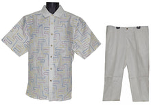 Load image into Gallery viewer, Prestige Shirt/Pants Set Weekly Deal # WS50778 White Multi
