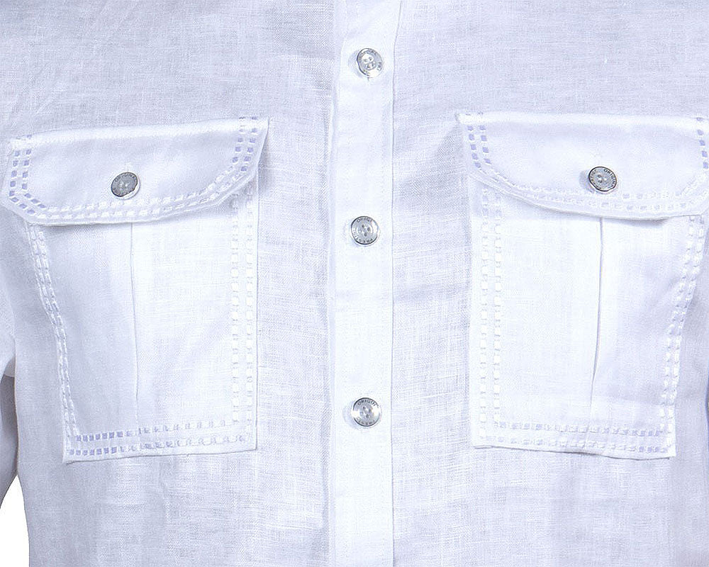 Prestige Linen Shirt/Pants Set # LUX630 White – Alligator World