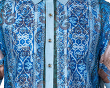 Load image into Gallery viewer, Prestige Linen Shirt/Pants Set # LUX660 Blue
