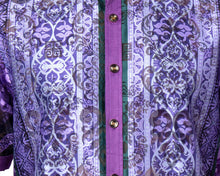 Load image into Gallery viewer, Prestige Linen Shirt/Pants Set # LUX660 Purple
