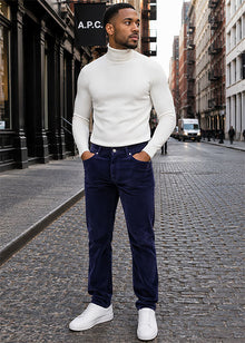 Load image into Gallery viewer, Prestige Corduroy Pants # COR100 Navy
