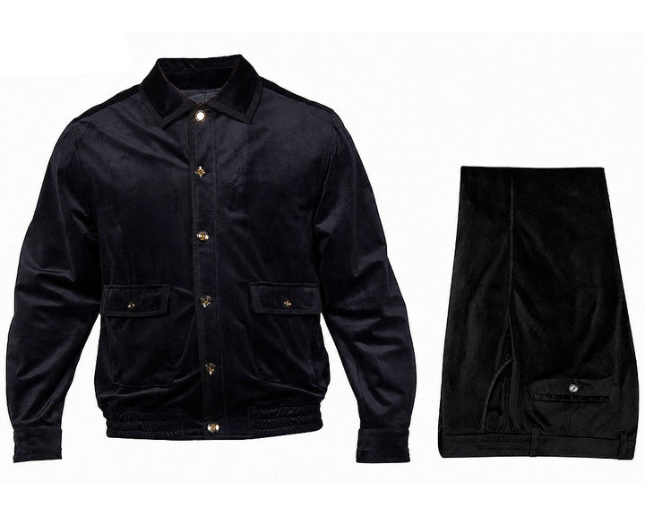 Prestige Stylish Jacket/Pants Set # CSL6686 Black