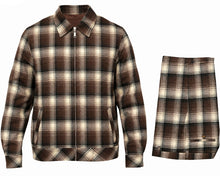 Load image into Gallery viewer, Prestige Stylish Jacket/Pants Set # CSL6694 Brown
