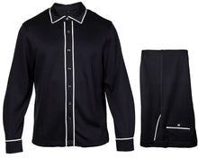 Load image into Gallery viewer, Prestige Casual Shirt/Pants Set # CSL6680 Black
