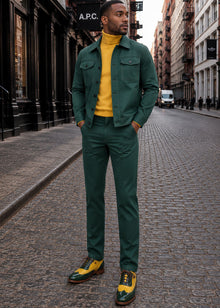 Load image into Gallery viewer, Prestige Jacket/Pants Set # COJ300 Green
