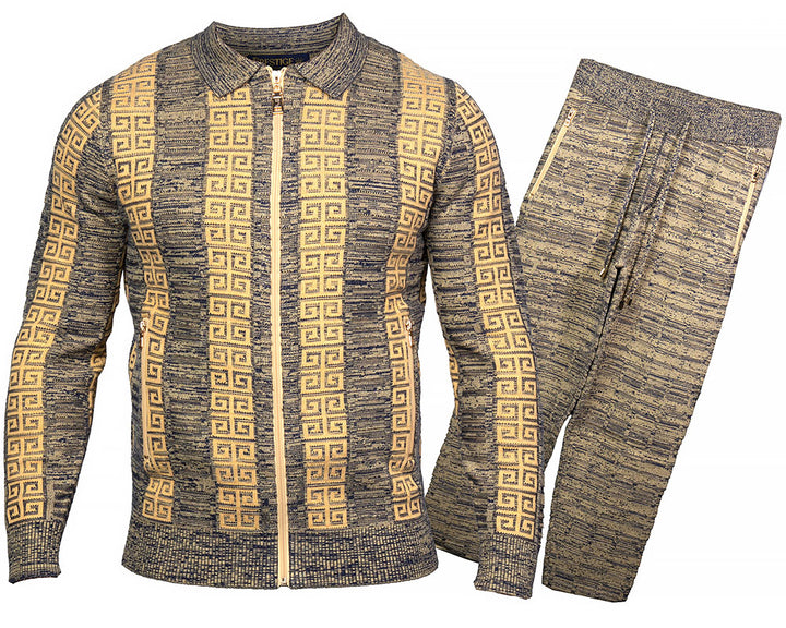 Prestige Casual Jacket/Pants Set # LNG6725 Yellow