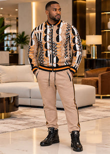 Load image into Gallery viewer, Prestige Casual Jacket/Pants Set # LNG6734 Black
