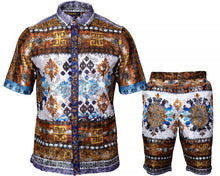 Load image into Gallery viewer, Prestige Shirt/Shorts Set # SHL605 Gold
