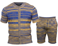 Prestige Shirt/Shorts Set Father's Day Sale # FDS118 Royal