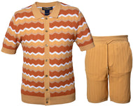 Prestige Shirt/Shorts Set Father's Day Sale # FDS116 Sand