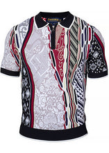 Load image into Gallery viewer, Prestige Zipper Polo Shirt # CMK6002 Black
