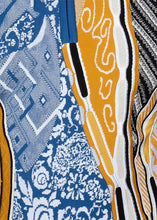 Load image into Gallery viewer, Prestige Zipper Polo Shirt # CMK6002 Denim
