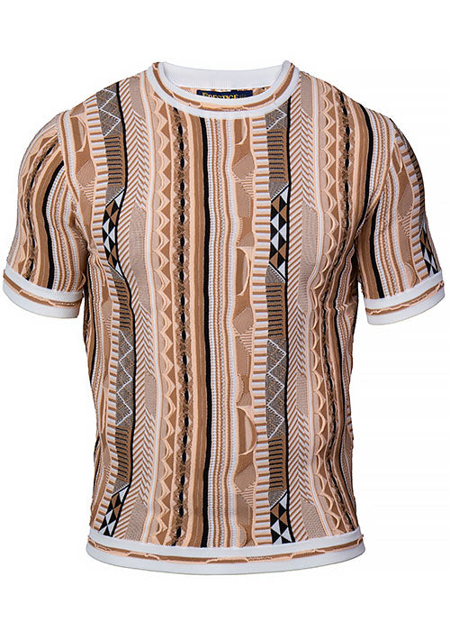 Prestige Crewneck Shirt # CMK6004 Tan (Peach)