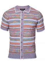 Load image into Gallery viewer, Prestige Button-Down Shirt # CMK6005 Blue
